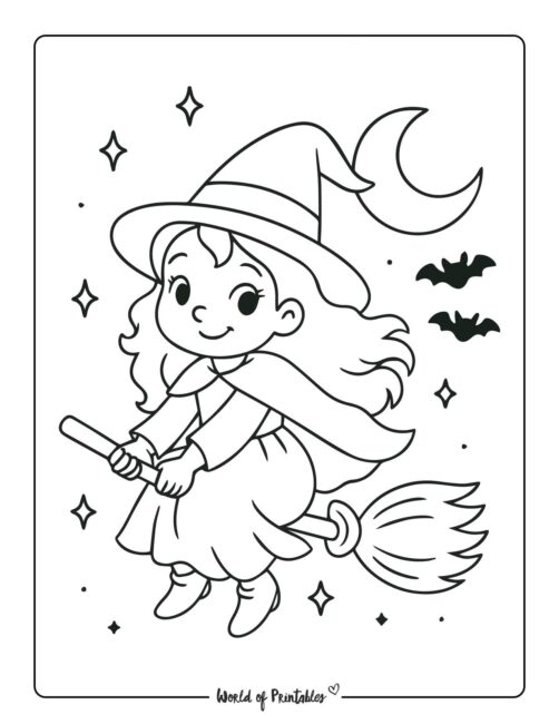 witch-flying-at-night-coloring-page