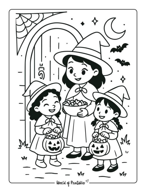 witch-trick-or-treating-coloring-sheet
