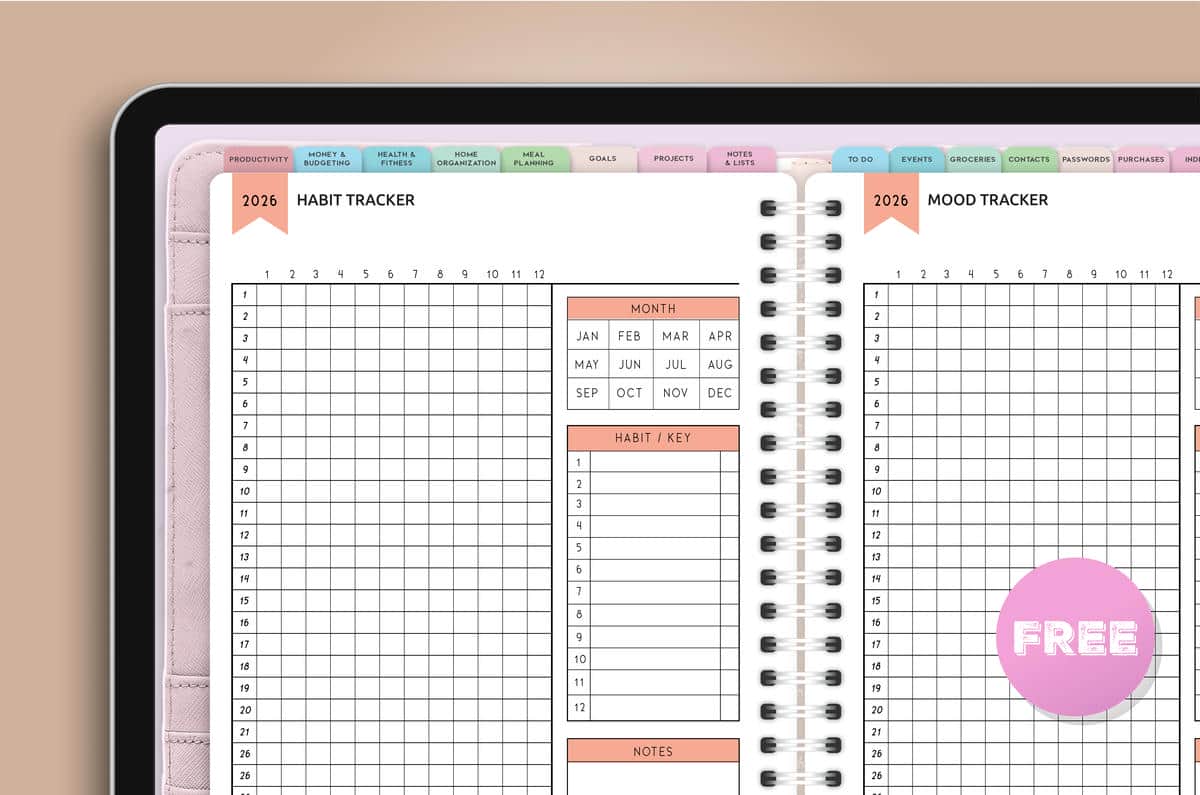 Free Digital Planner For 2026 - World of Printables