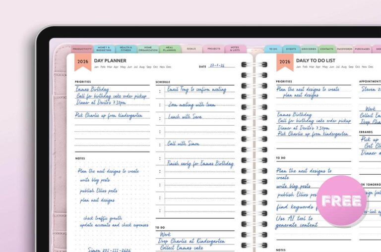 Free Digital Planner For 2026 - World of Printables