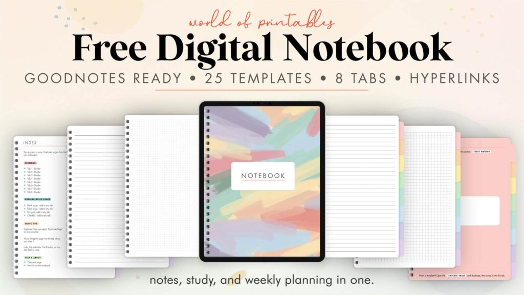 Free Digital Notebook