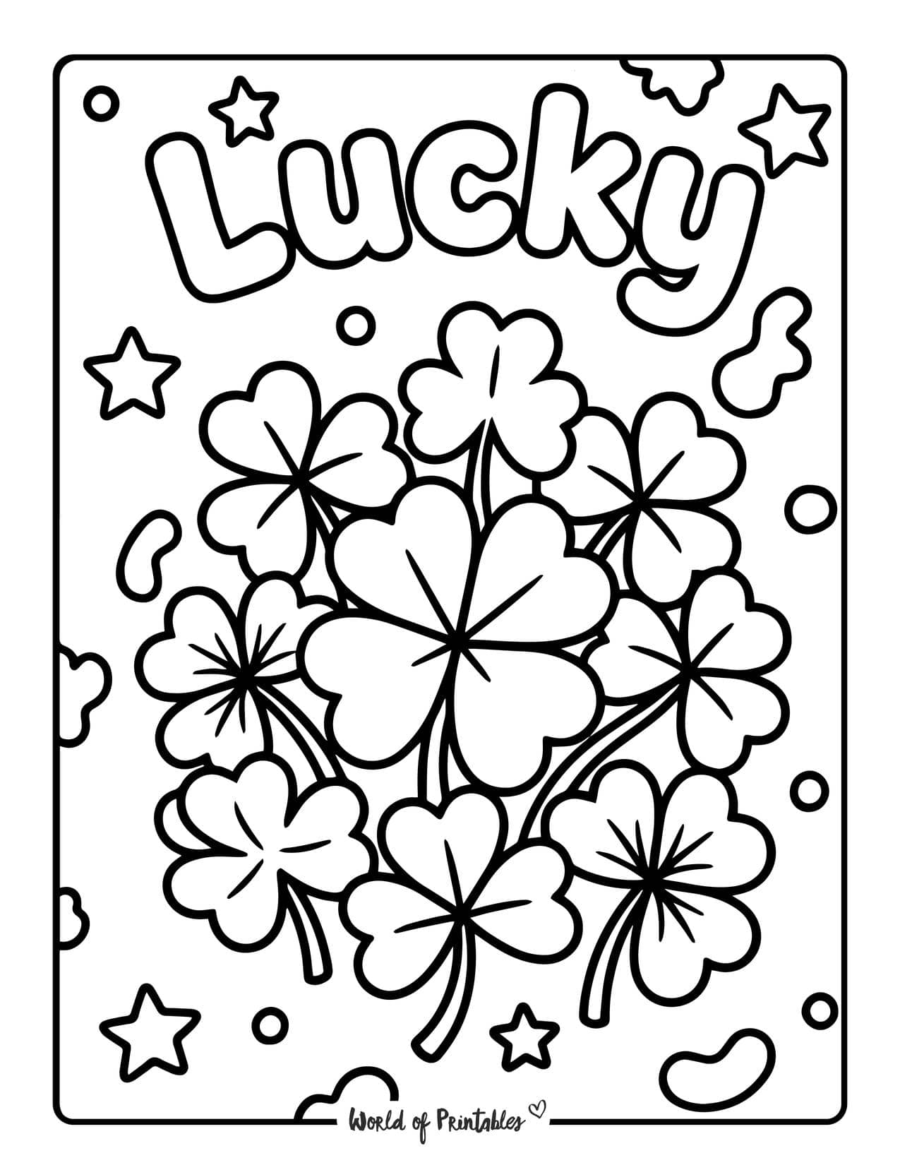 St. Patrick's Day Coloring Pages - World of Printables
