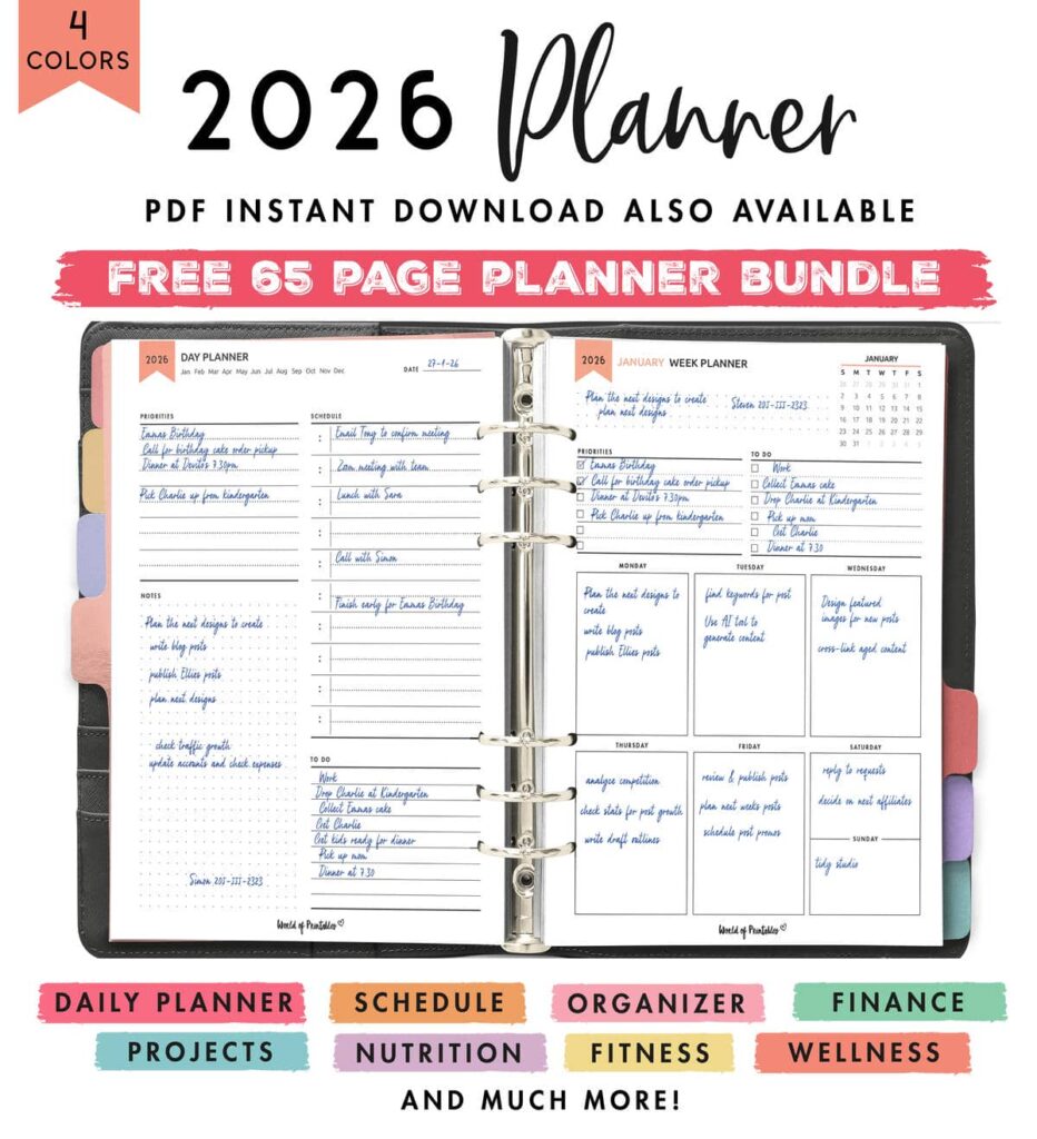 Planner 2026