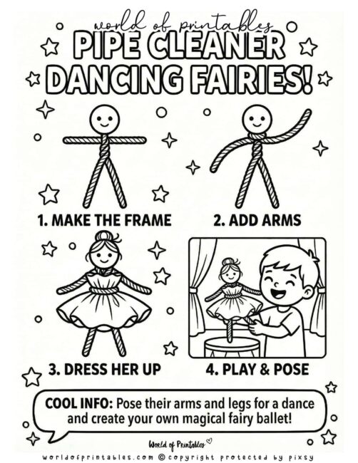 Fairy Pipe Cleaner Crafts