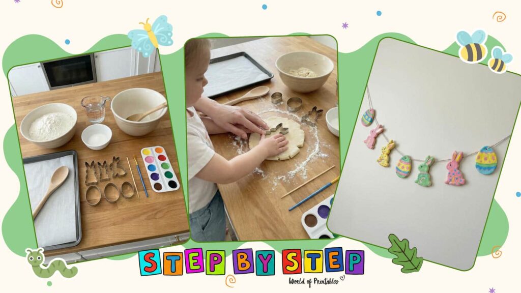 Salt Dough Easter Crafts
