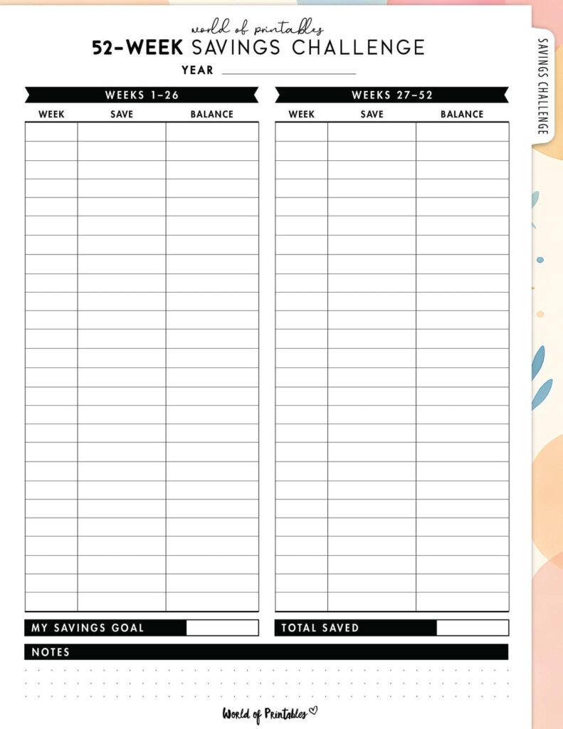 52-Week Savings Challenge-07