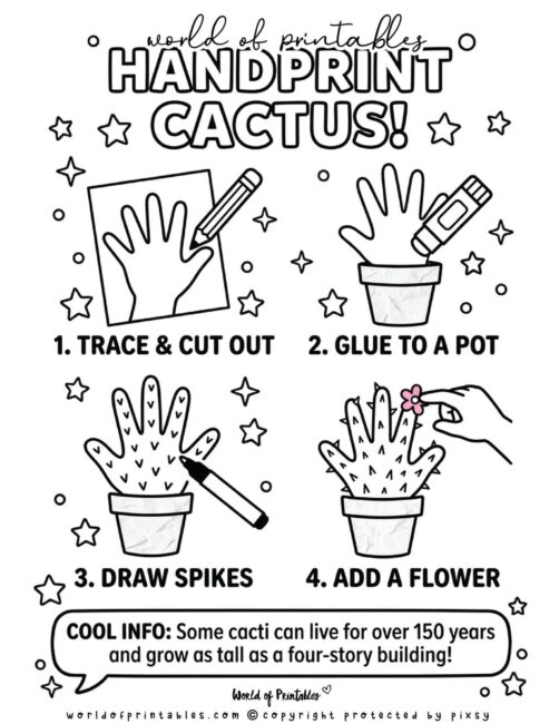 Cactus Cinco De Mayo Crafts