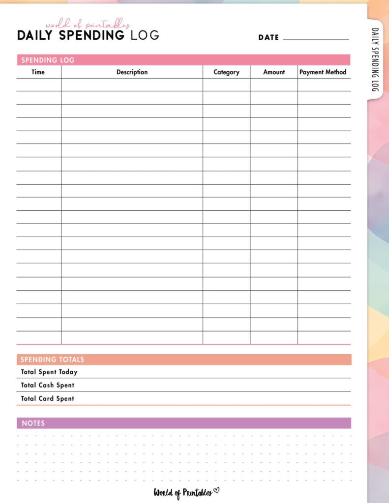 Daily Spending Log-08
