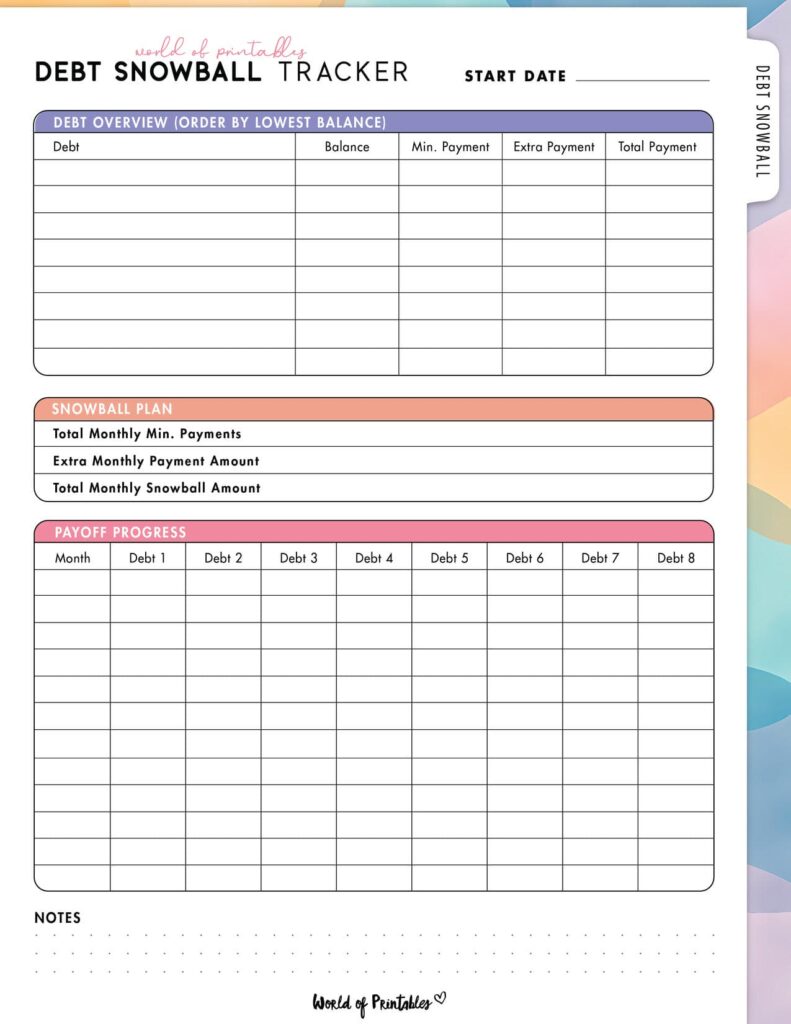 Debt Snowball Tracker-09
