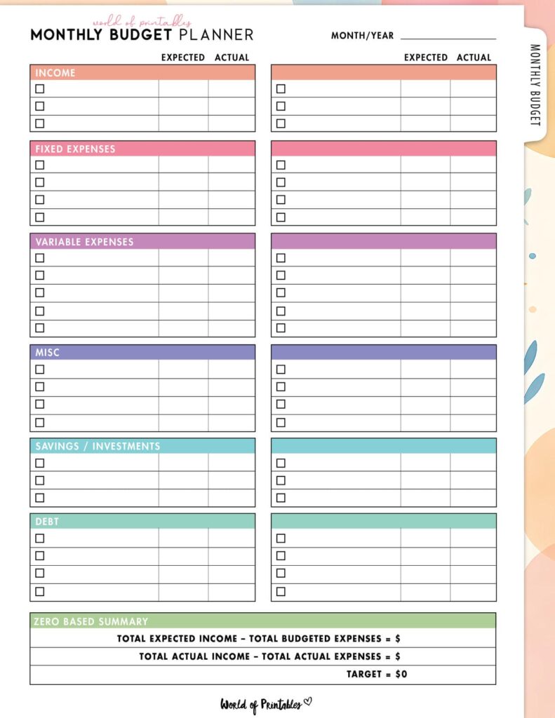 Monthly Budget Planner (Zero-Based)-08