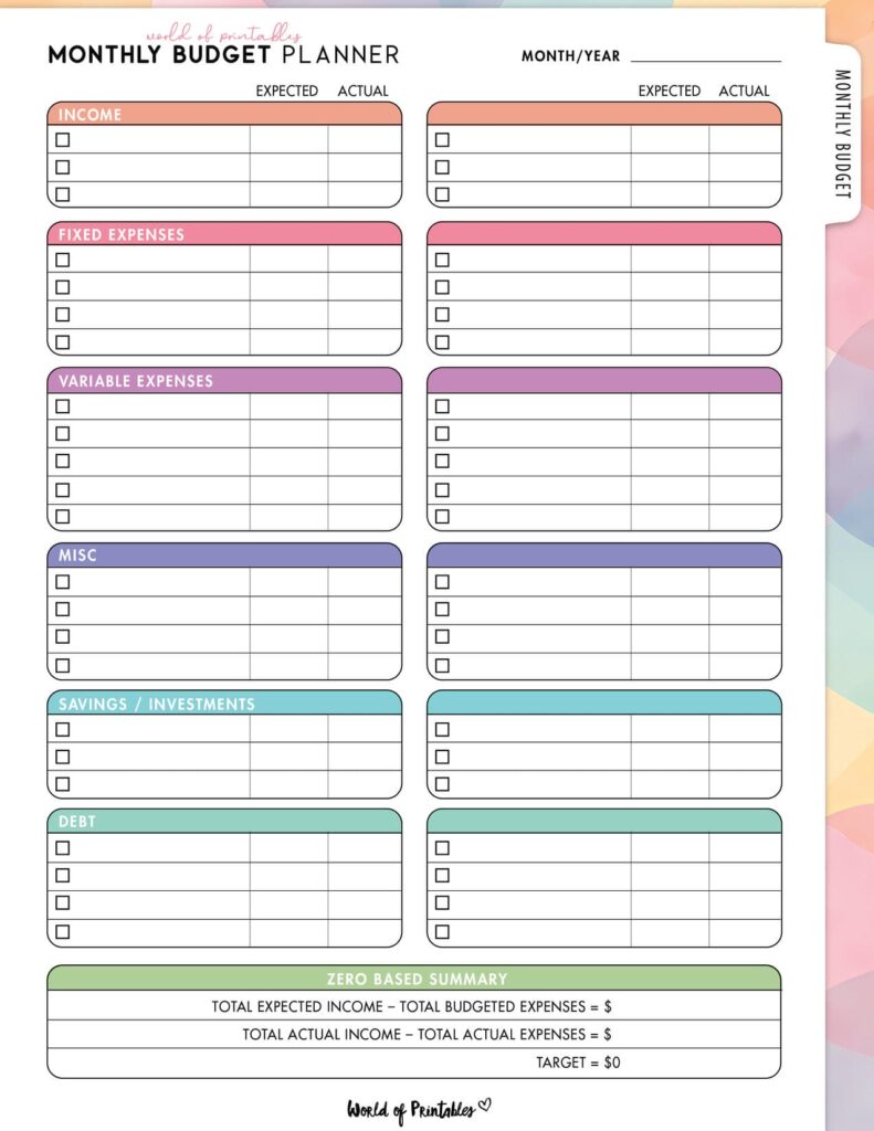 Monthly Budget Planner (Zero-Based)-09