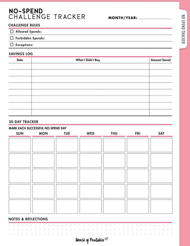 No-Spend Challenge Tracker-05