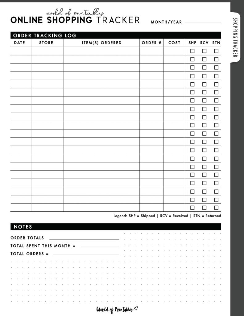 Online Shopping Tracker-01