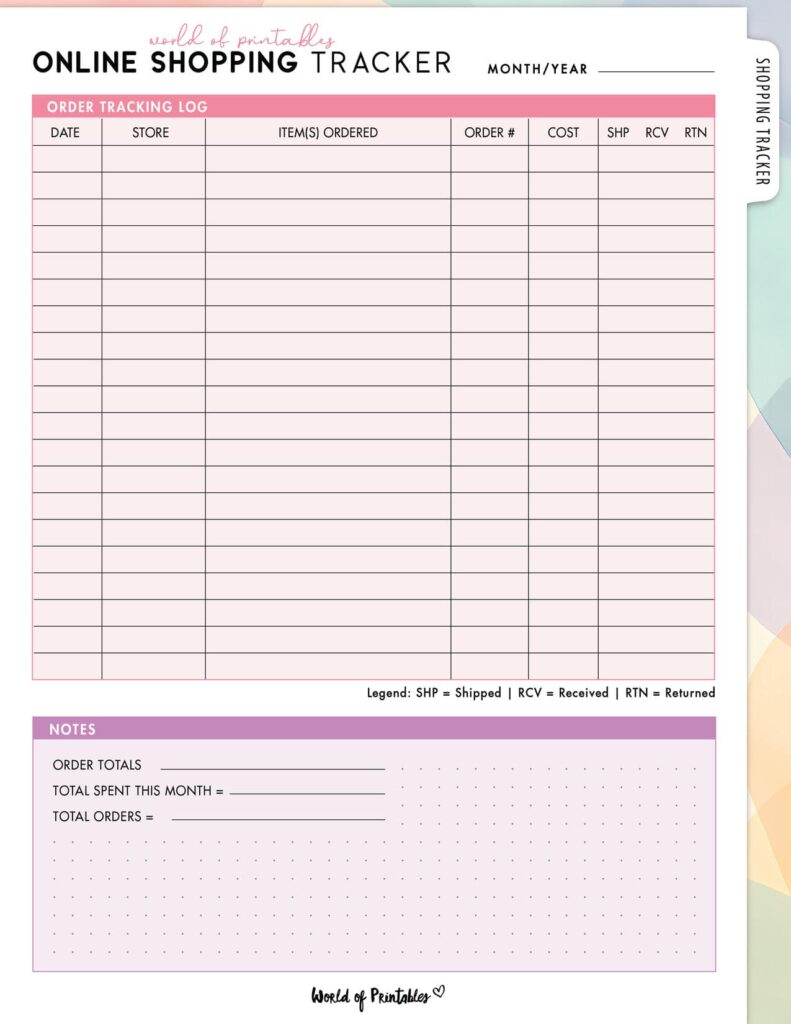 Online Shopping Tracker-10