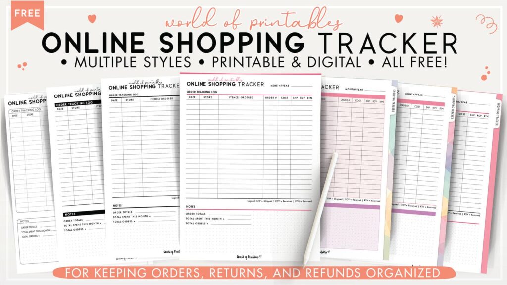 Online Shopping Tracker