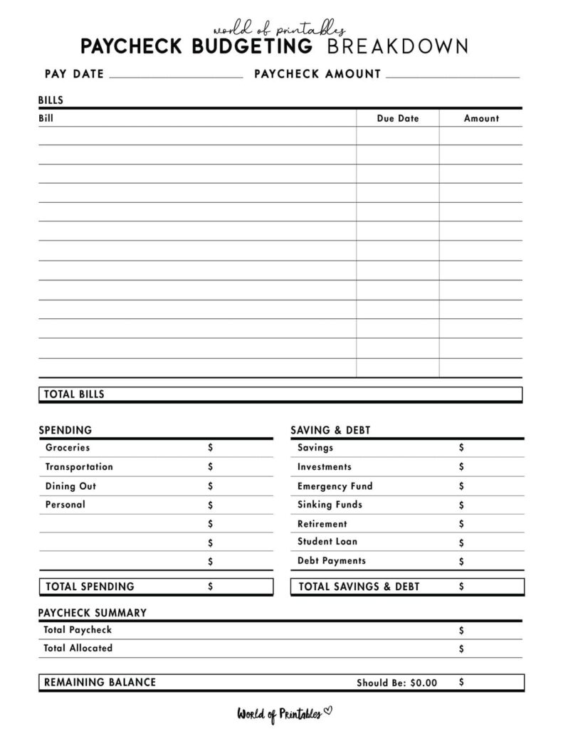 Paycheck Budgeting Breakdown-03