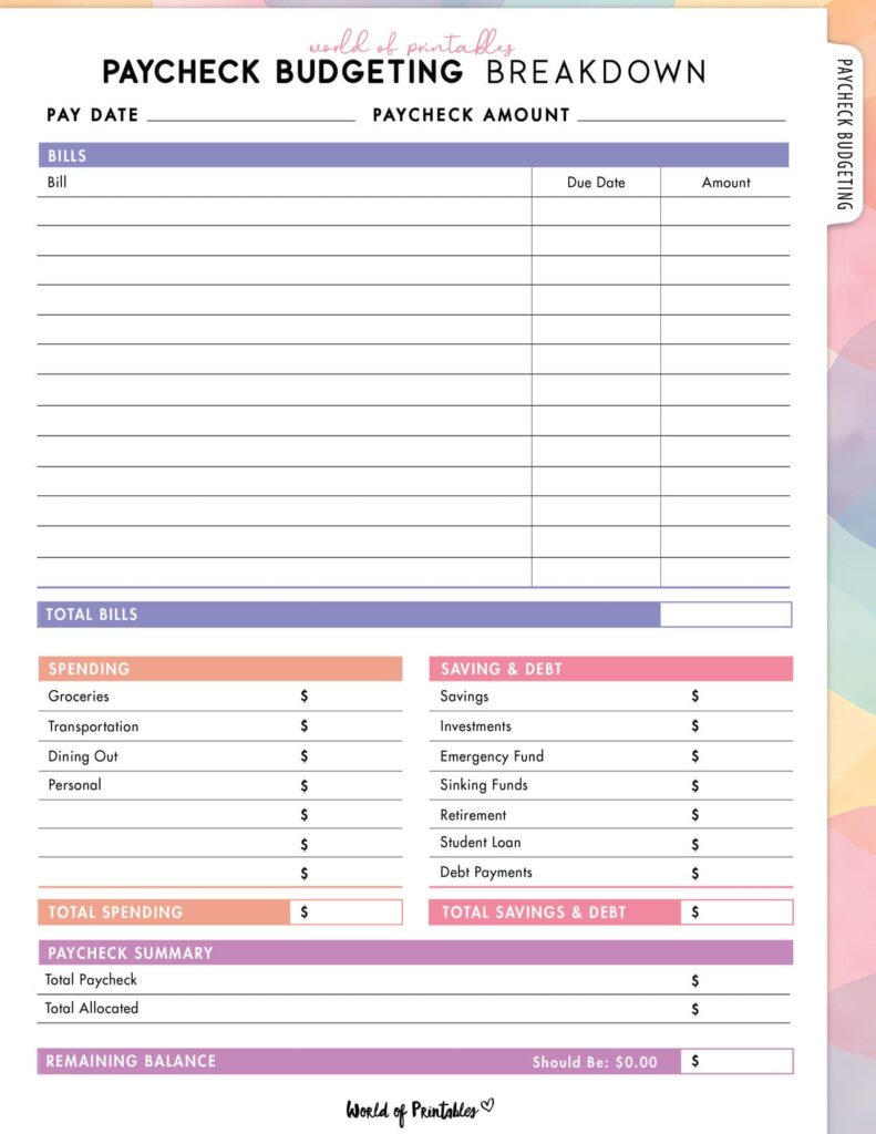 Paycheck Budgeting Breakdown-08