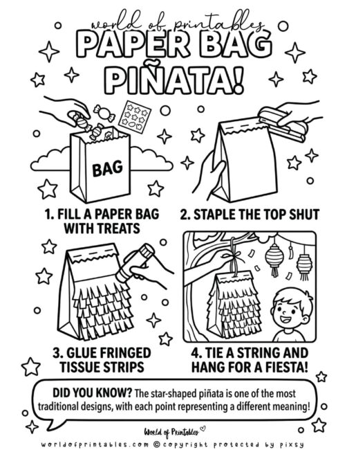 Pinata Cinco De Mayo Crafts