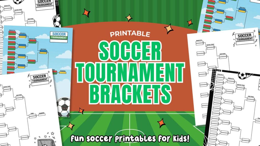 Printable Soccer Tournament Brackets