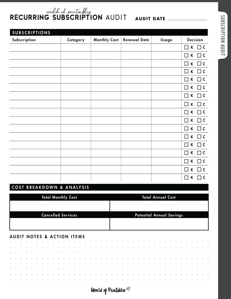 Recurring Subscription Audit-01