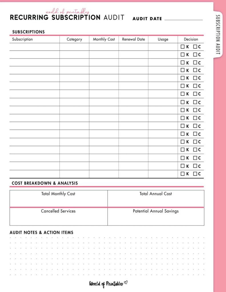 Recurring Subscription Audit-05