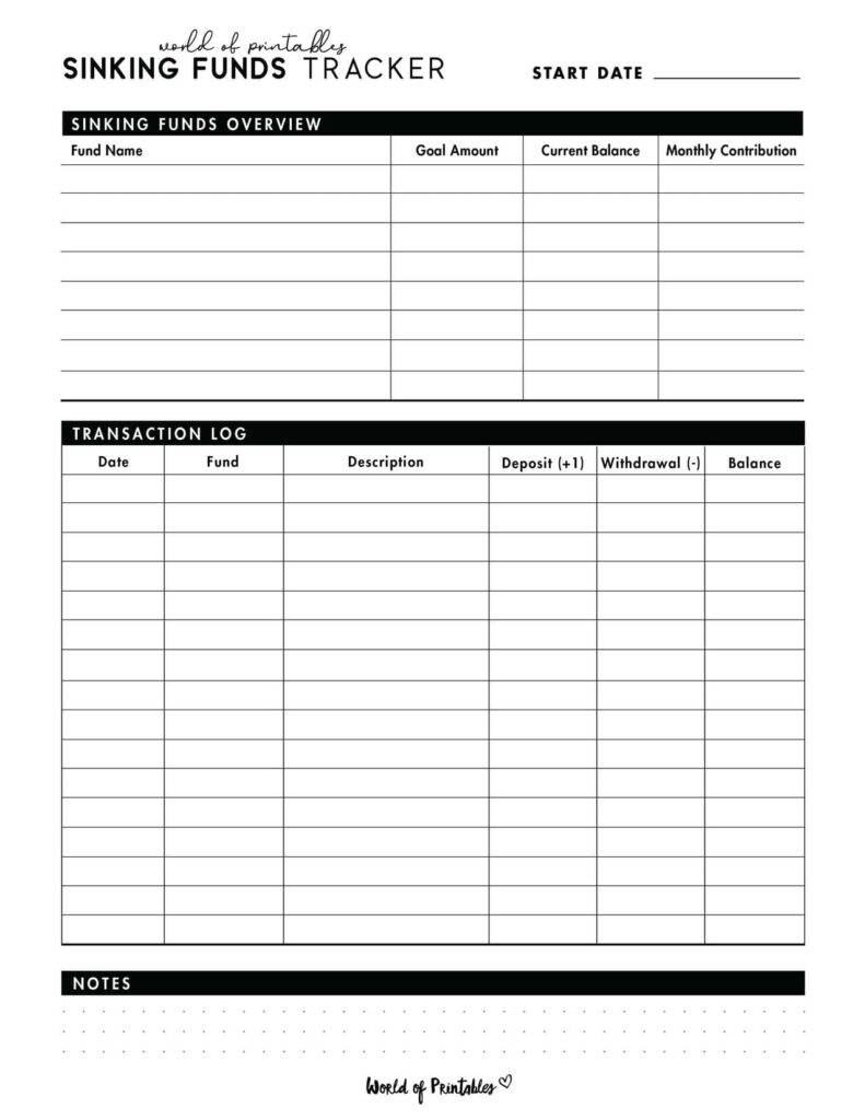 Sinking Funds Tracker-02