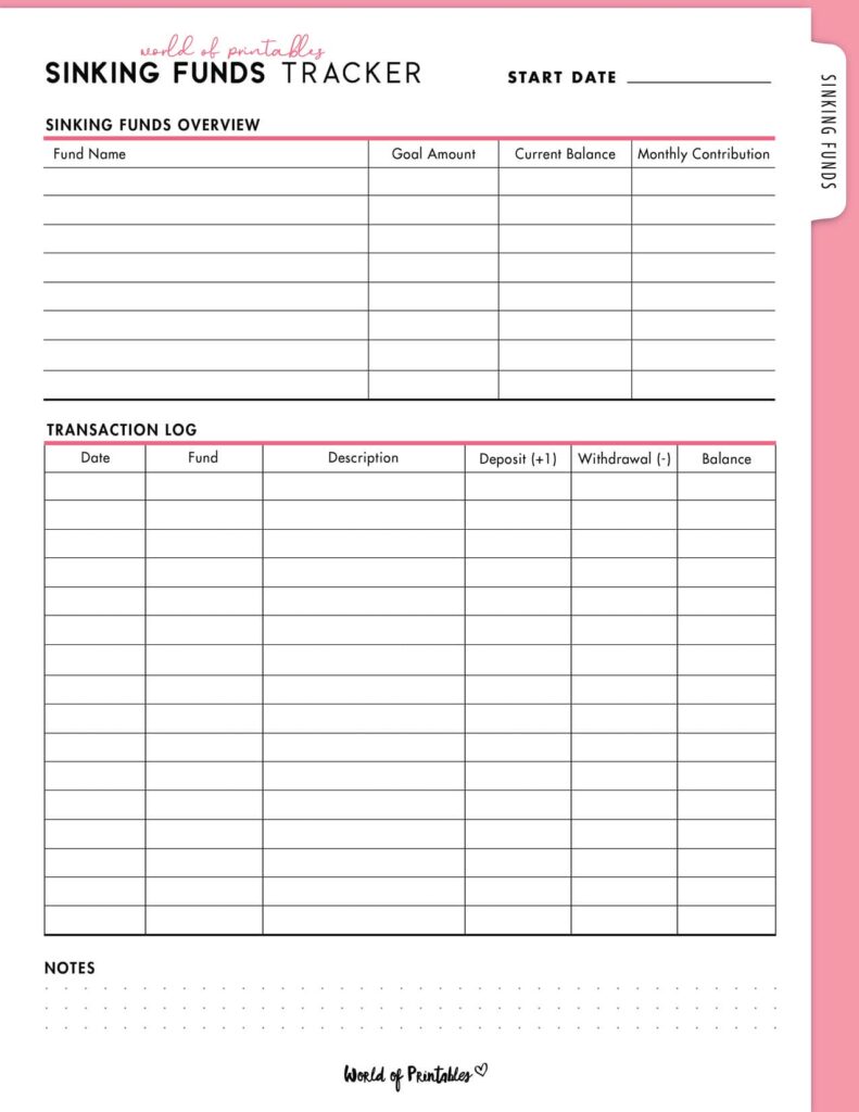 Sinking Funds Tracker-05