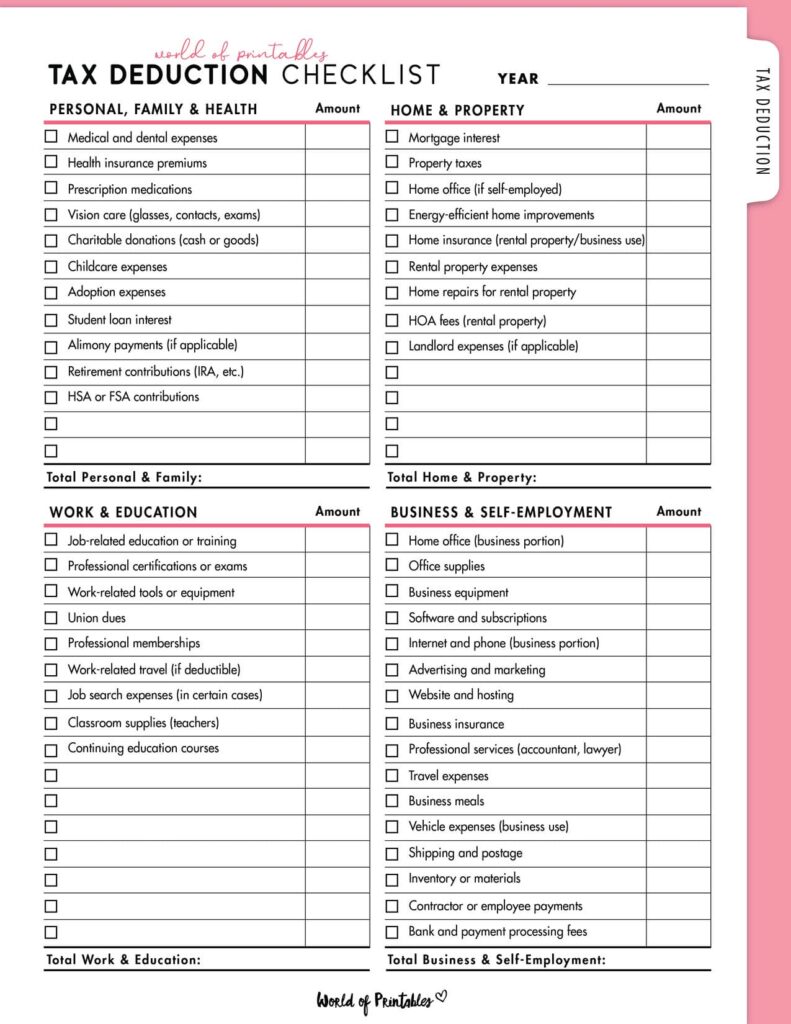 Tax Deduction Checklist-05