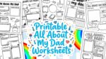 Free Printable All About My Dad Worksheet For Father’s Day - World of ...