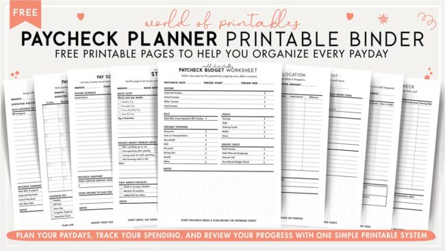 Paycheck Planner