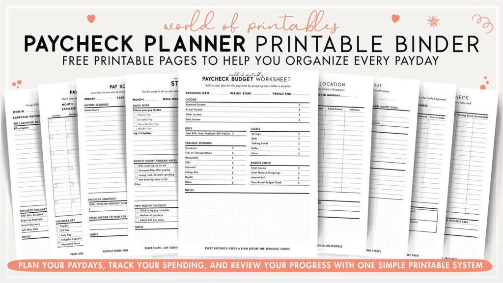 Paycheck Planner Promo Image