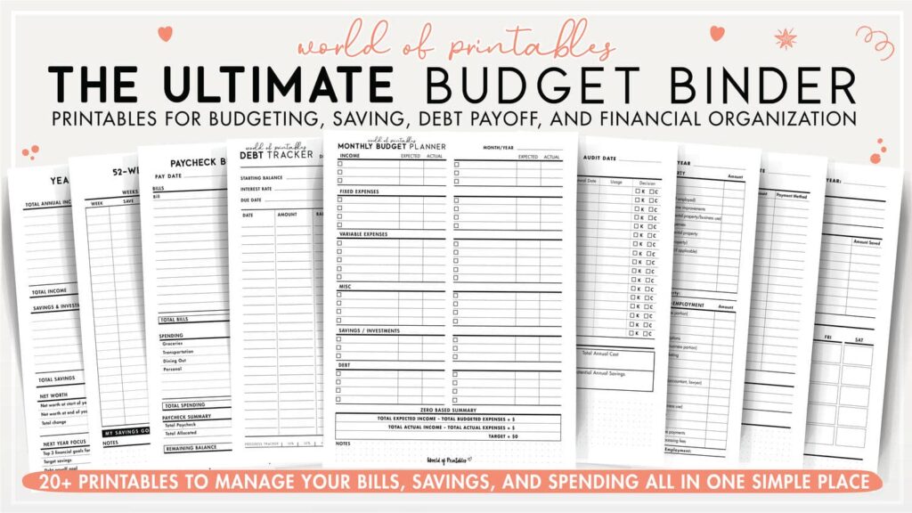 The Ultimate Budget Binder Promo