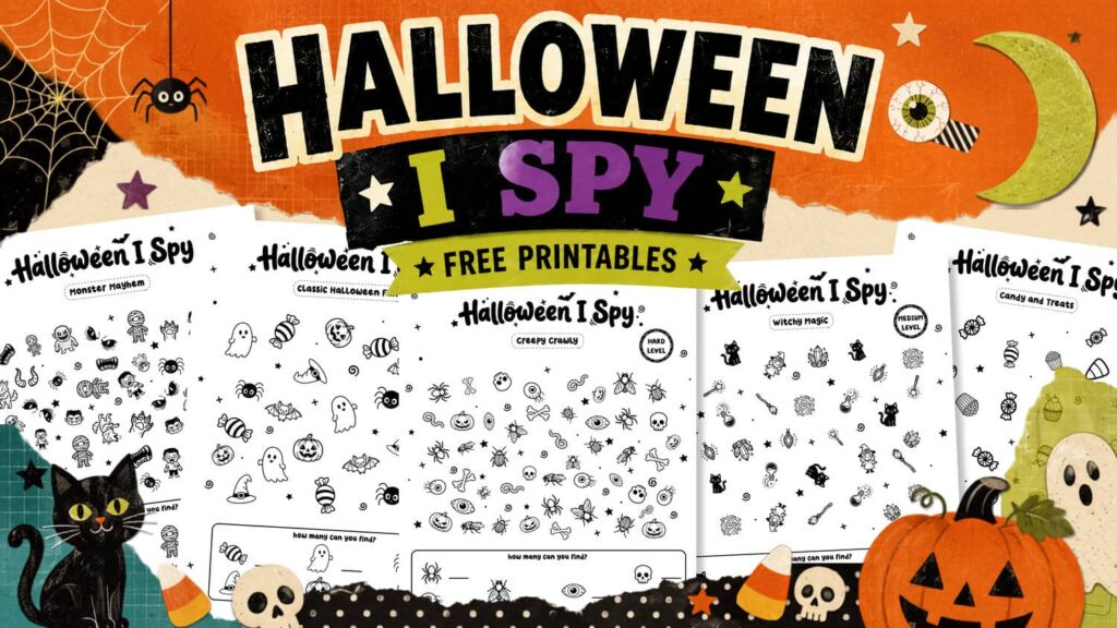 Free Printable Halloween I Spy