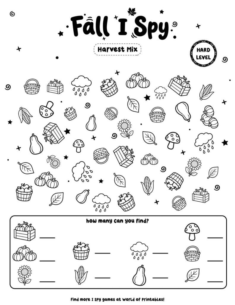 Harvest Mix - Hard Fall I Spy