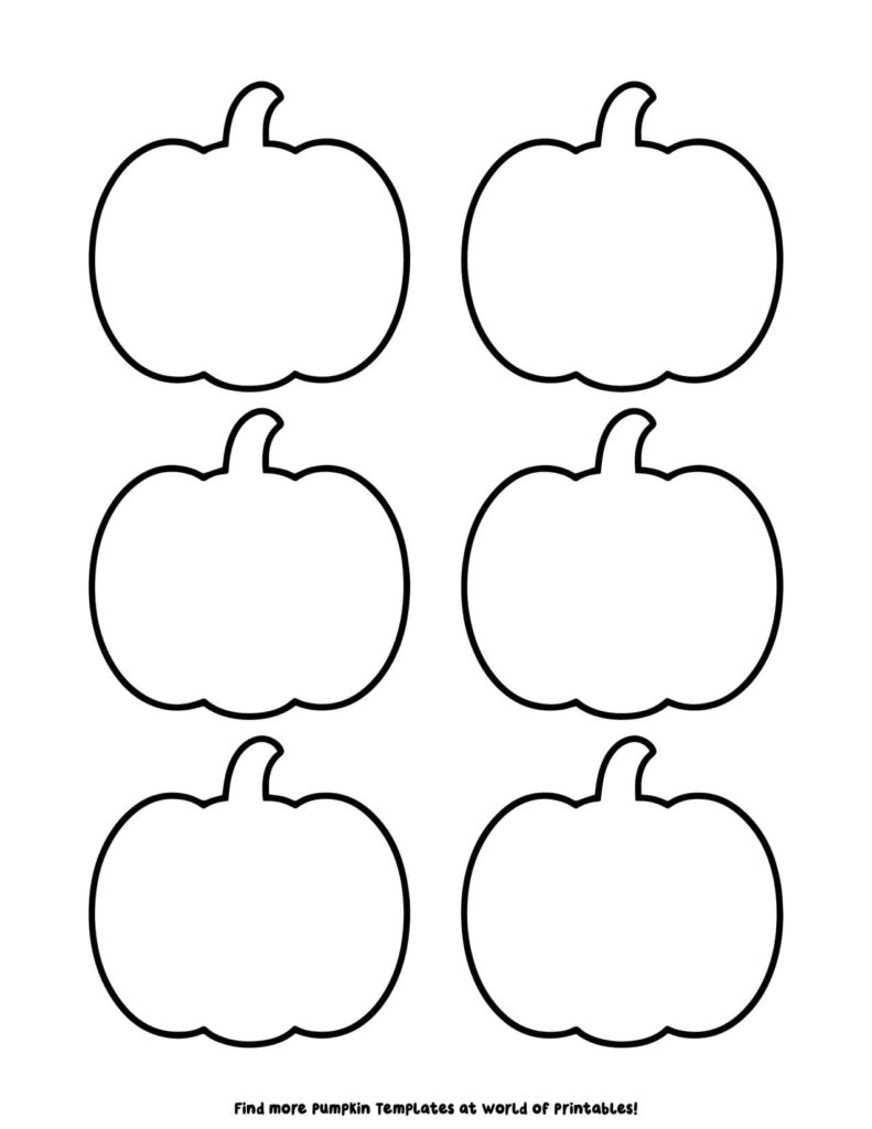 Pumpkin Cut Out Templates 2