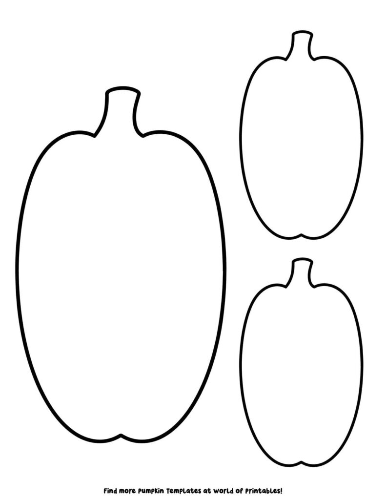 Pumpkin Cut Out Templates 8