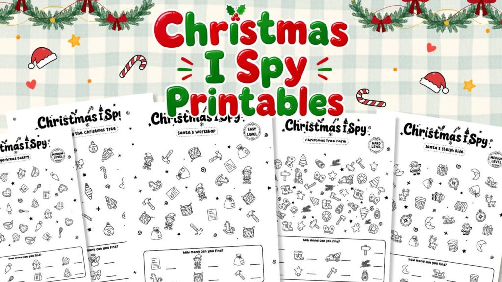 Christmas I Spy Printables