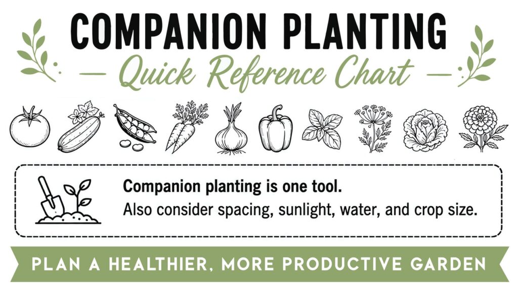 Companion Planting Chart Featured
