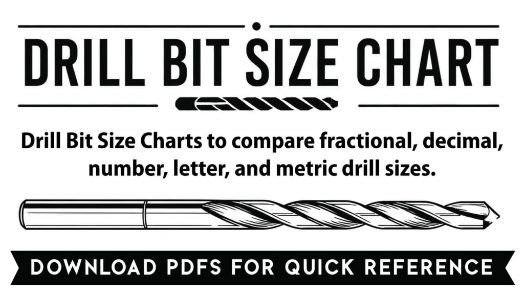 Drill Bit Size Chart Featured