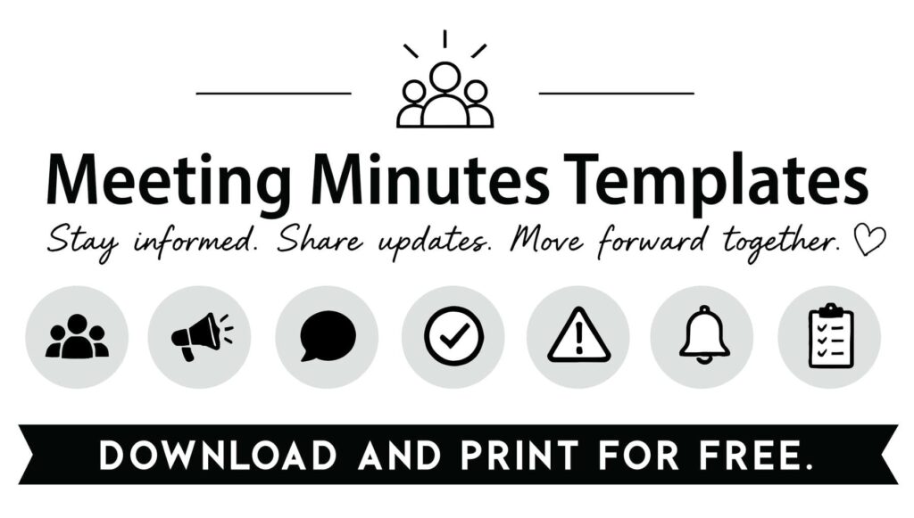 Meeting Minutes Template Featured